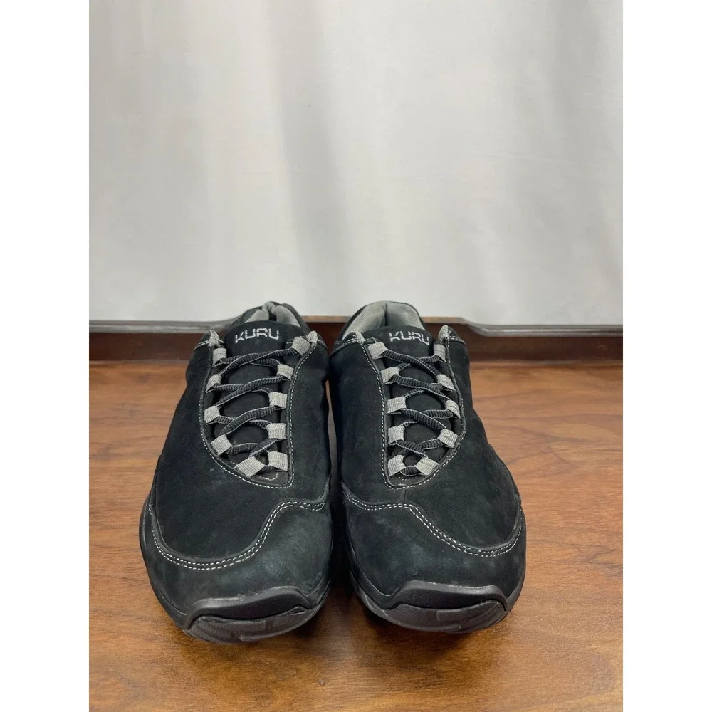 Kuru Chicane - Black Suede Trail Hiking Shoes - Mens Sz 10
